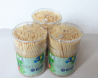 【牙簽廠供應(yīng) 灌裝竹牙簽 竹質(zhì)單尖牙簽 牙簽貼牌 廠家直銷】?jī)r(jià)格,廠家,圖片,口腔清潔附屬品,臺(tái)州市黃巖任江塑料制品廠-